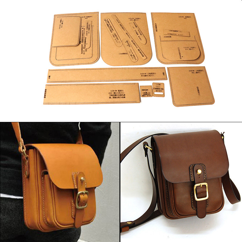 Leatherwork Patterns - DIY 가죽 공예 숄더백 메신저백 다이