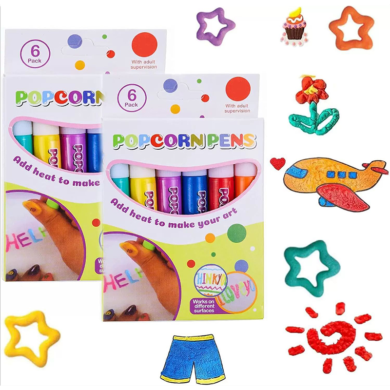 Copic Marker Sketch - 6/12pcs 매직 팝콘 펜, DIY 버블