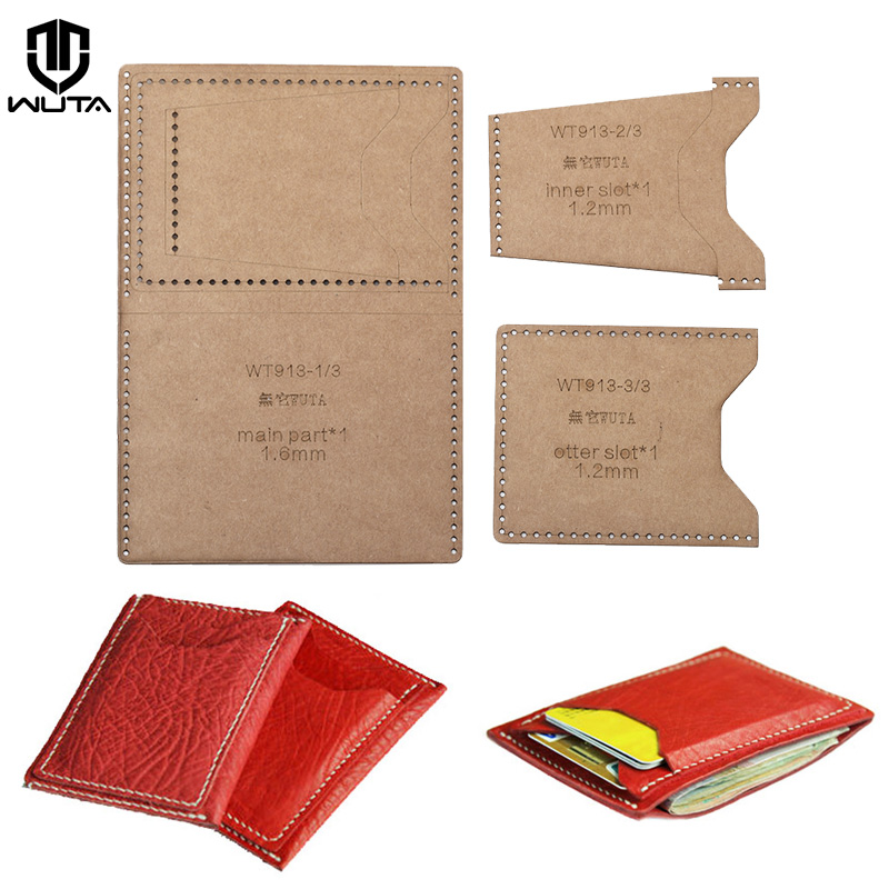 Leatherwork Patterns - WUTA 913 미니 카드 케이스 크래프트