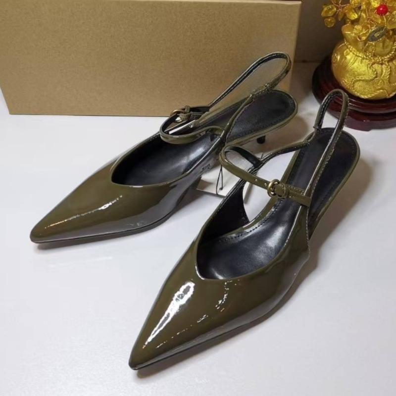 Leatherwork Designs - 페이턴트 가죽 우아한 오피스 여성용 펌프스