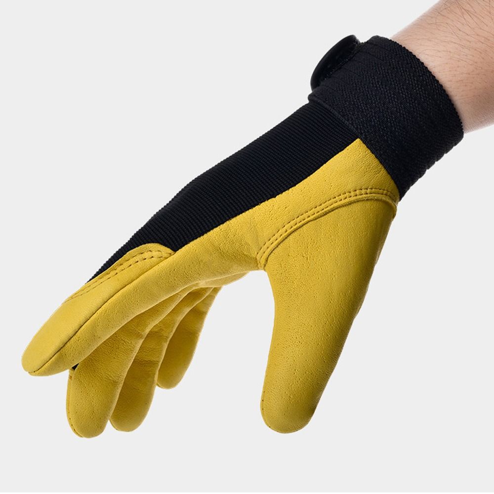 두꺼운 노동 보험 장갑 플렉스 그립 내마모성 가죽 작업 - Leatherwork Repairs 리뷰 및 가격