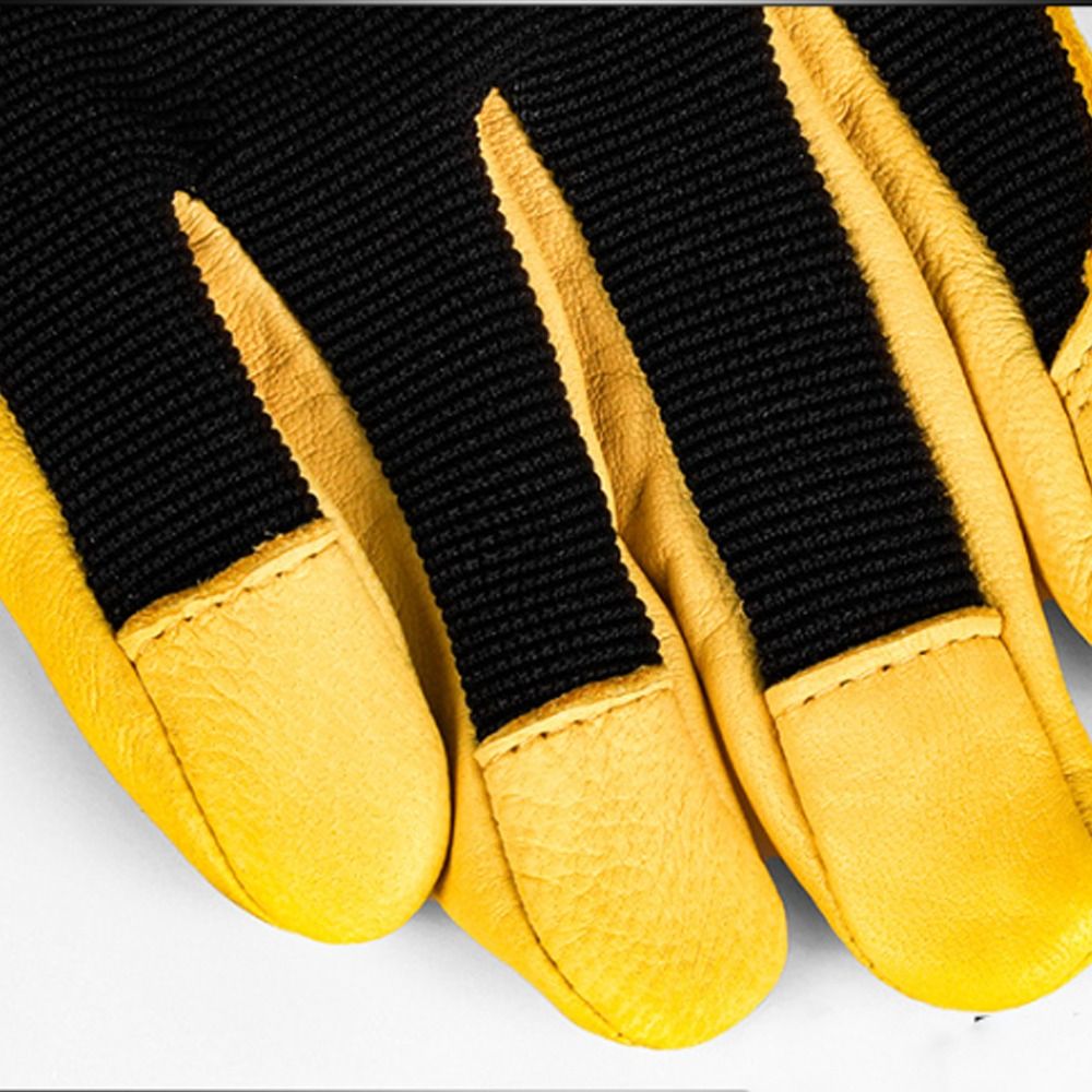 두꺼운 노동 보험 장갑 플렉스 그립 내마모성 가죽 작업 - Leatherwork Repairs 리뷰 및 가격