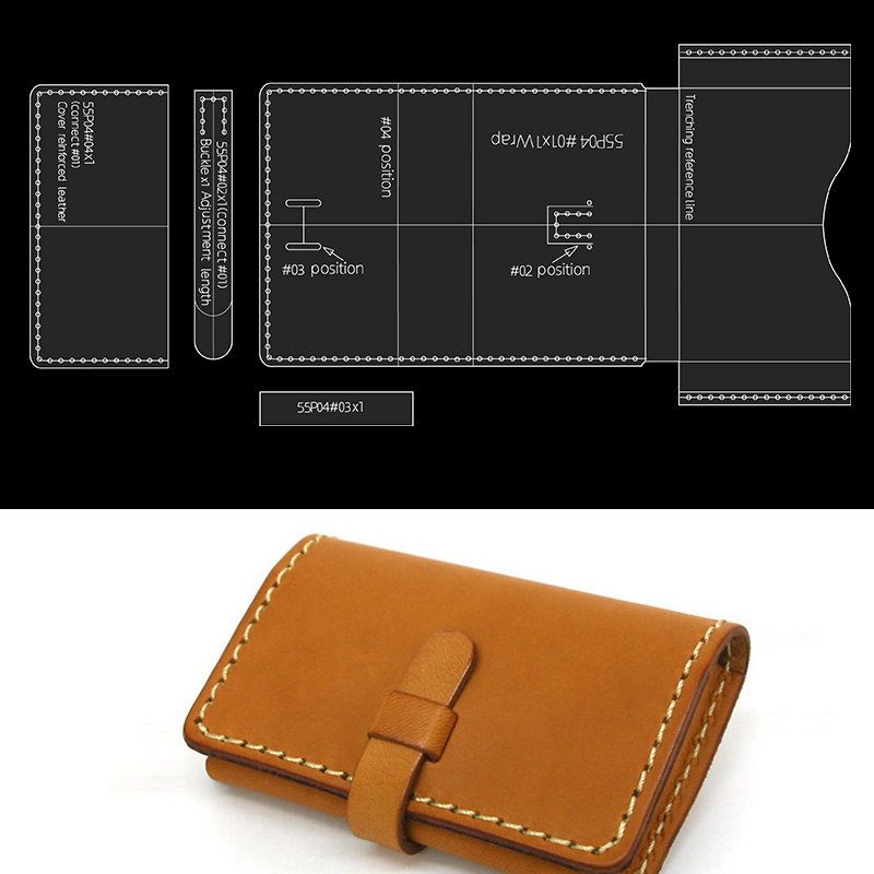 YOMDID 4pcs 아크릴 금형 지갑 템플릿 만들기  - Leatherwork Patterns 리뷰 및 가격