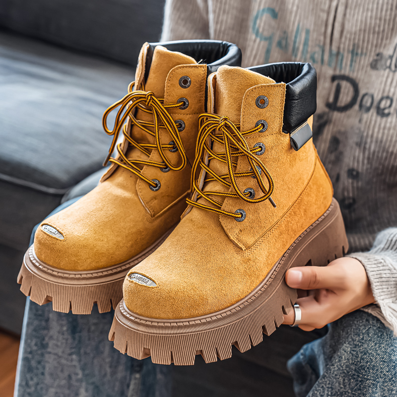 클래식 하이탑 부츠 아웃도어 가죽 남성 캐주얼 앵클 부 - Leatherwork Designs 리뷰 및 가격