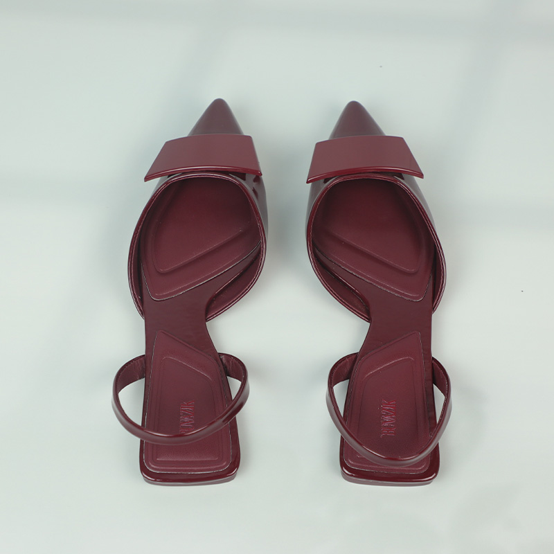 브랜드 특허 가죽 여름 여성 플랫 샌들 우아한 지적 사 - Leatherwork Designs 리뷰 및 가격