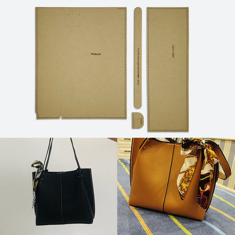 YOMDID 4PCS 수제 가죽 숄더백 통근 가방 디자 - Leatherwork Patterns 리뷰 및 가격