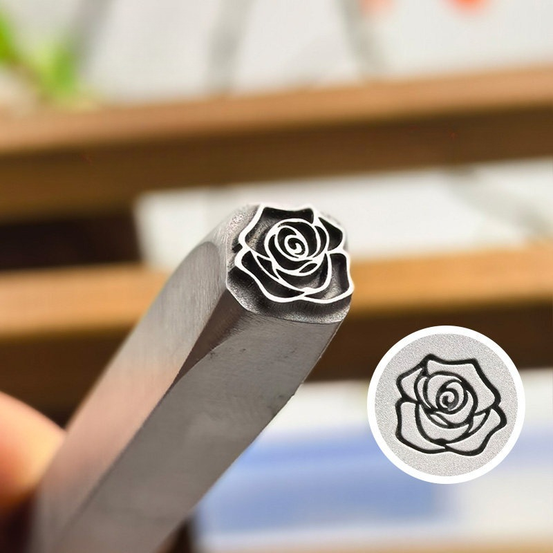 5/7mm 꽃무늬 금속 스탬핑 도구, 보석 펀칭, 실버 - Leatherwork Patterns 리뷰 및 가격