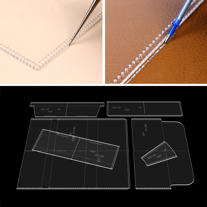 YOMDID 긴 지갑 템플릿 가죽 도구 내구성 아크릴  - Leatherwork Patterns 리뷰 및 가격