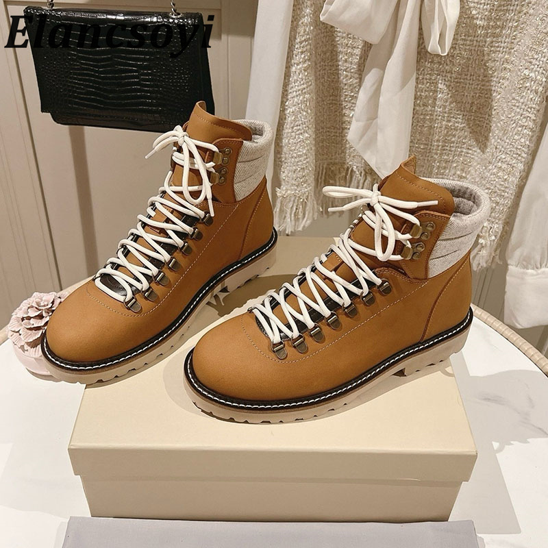 2026 가을 겨울 신상 여성용 라운드 토 가죽 숏부츠 - Leatherwork Designs 리뷰 및 가격